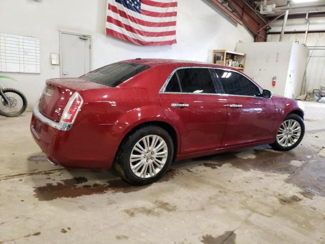 2C3CCAKG9DH683262 - 2013 CHRYSLER 300C BURGUNDY photo 3