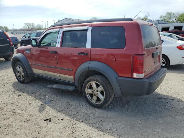 1D8GU28K67W546881 - 2007 DODGE NITRO SXT MAROON photo 2