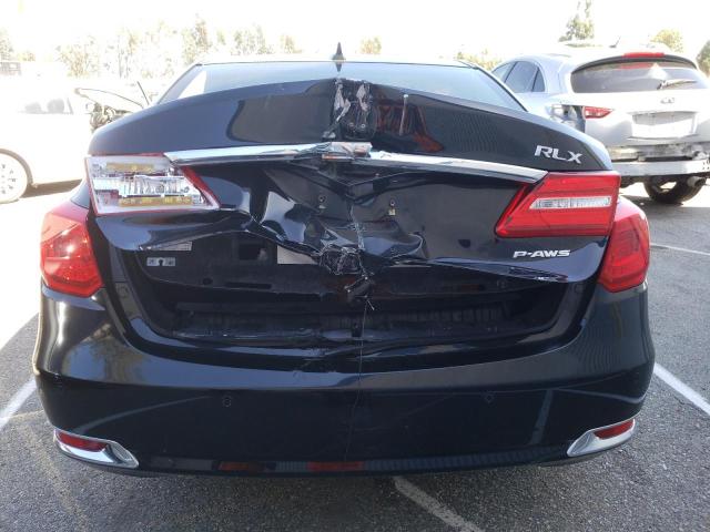 JH4KC1F98GC001271 - 2016 ACURA RLX ADVANCE BLACK photo 6