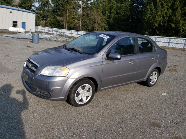 KL1TD5DE3AB069217 - 2010 CHEVROLET AVEO LS SILVER photo 1