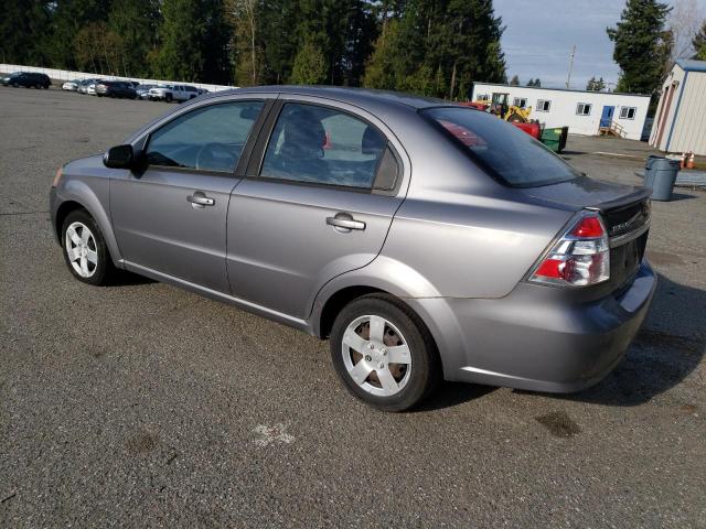 KL1TD5DE3AB069217 - 2010 CHEVROLET AVEO LS SILVER photo 2