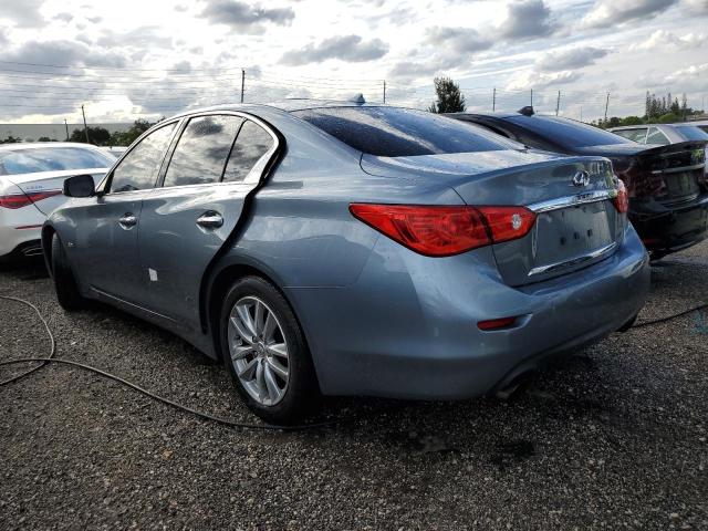 JN1EV7AP9HM732419 - 2017 INFINITI Q50 PREMIUM SILVER photo 2