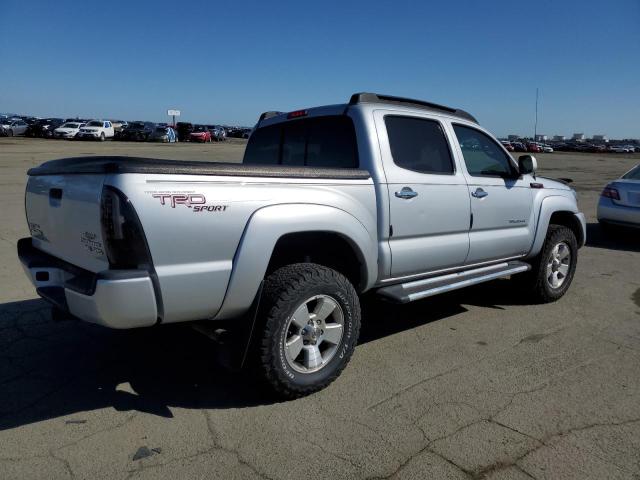 3TMJU62N68M057946 - 2008 TOYOTA TACOMA DOUBLE CAB PRERUNNER SILVER photo 3