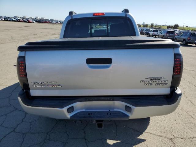 3TMJU62N68M057946 - 2008 TOYOTA TACOMA DOUBLE CAB PRERUNNER SILVER photo 6