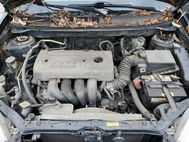 2T1KR32E68C713382 - 2008 TOYOTA MATRIX XR BLACK photo 11