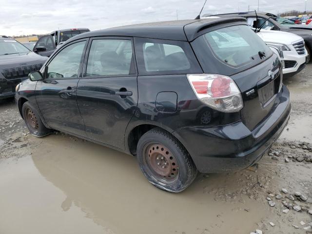 2T1KR32E68C713382 - 2008 TOYOTA MATRIX XR BLACK photo 2