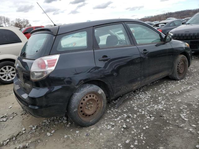 2T1KR32E68C713382 - 2008 TOYOTA MATRIX XR BLACK photo 3