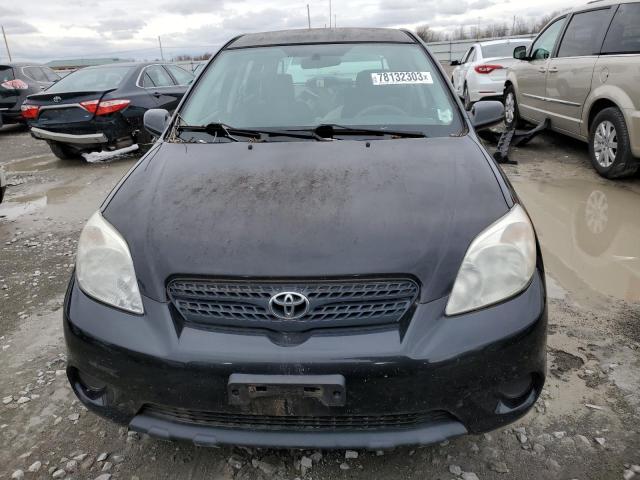 2T1KR32E68C713382 - 2008 TOYOTA MATRIX XR BLACK photo 5
