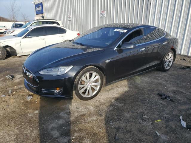 5YJSA1E26FF107814 - 2015 TESLA MODEL S BLACK photo 1