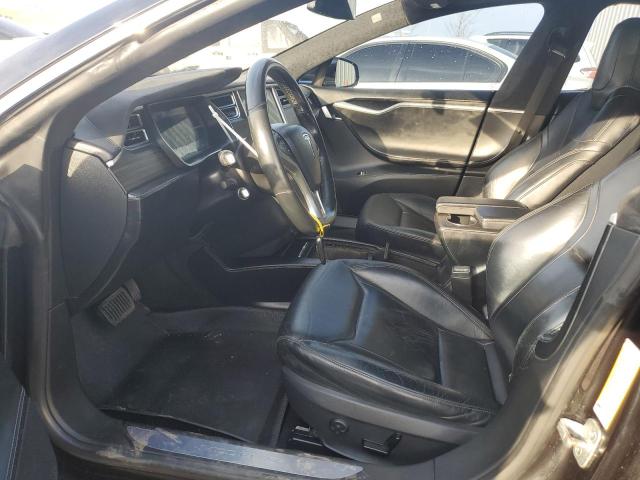 5YJSA1E26FF107814 - 2015 TESLA MODEL S BLACK photo 7