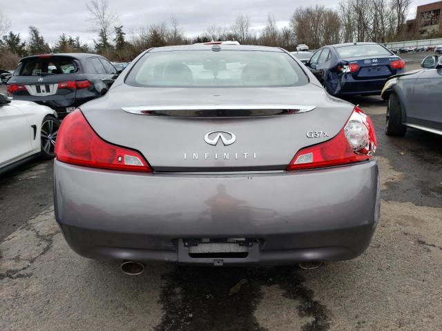 JNKCV64F99M651681 - 2009 INFINITI G37 GRAY photo 6