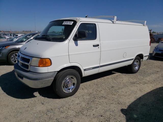 2B7JB21Y61K546946 - 2001 DODGE RAM VAN B2500 WHITE photo 1