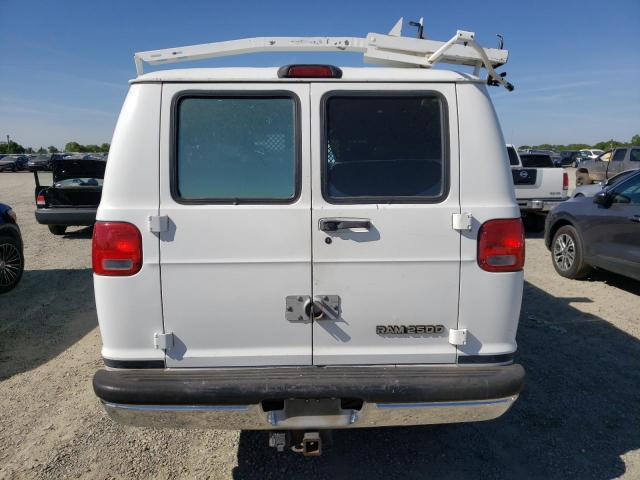 2B7JB21Y61K546946 - 2001 DODGE RAM VAN B2500 WHITE photo 6