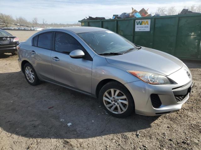 JM1BL1VPXD1746595 - 2013 MAZDA 3 I SILVER photo 4