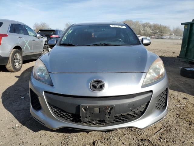 JM1BL1VPXD1746595 - 2013 MAZDA 3 I SILVER photo 5