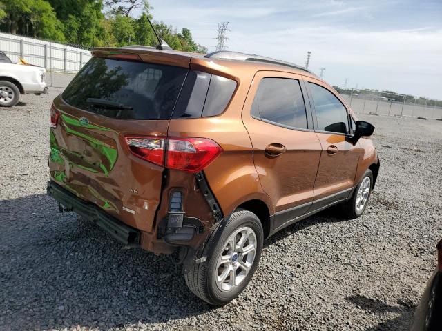 MAJ3P1TE7JC185269 - 2018 FORD ECOSPORT SE ORANGE photo 3