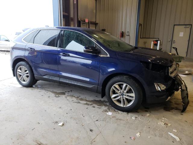 2FMPK4J90GBB26019 - 2016 FORD EDGE SEL BLUE photo 4