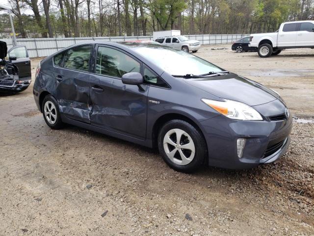 JTDKN3DU4D5628614 - 2013 TOYOTA PRIUS CHARCOAL photo 4