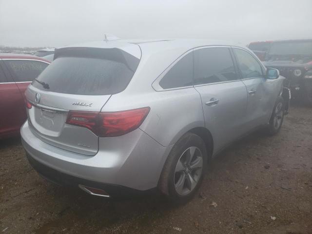 5FRYD4H23EB041492 - 2014 ACURA MDX SILVER photo 3