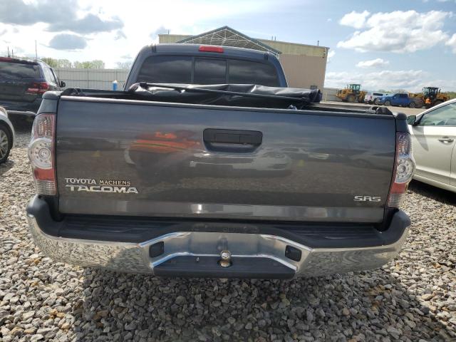 5TFTX4CNXDX031373 - 2013 TOYOTA TACOMA ACCESS CAB ნაცრისფერი ფოტო 6