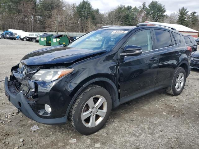 2T3RFREV6DW123334 - 2013 TOYOTA RAV4 XLE BLACK photo 1