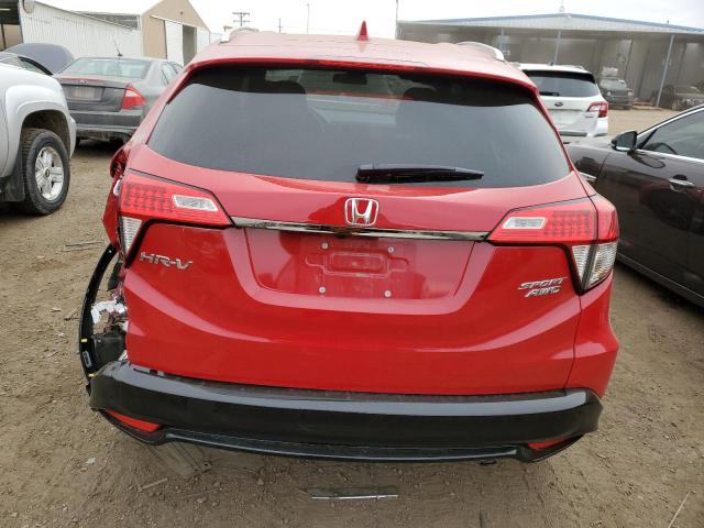 3CZRU6H12NM754902 - 2022 HONDA HR-V SPORT RED photo 6