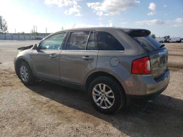 2FMDK3KC5EBA07905 - 2014 FORD EDGE LIMITED TAN photo 2