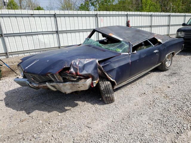 1H57J2B629931 - 1972 CHEVROLET MONTECARLO Blau Foto 1
