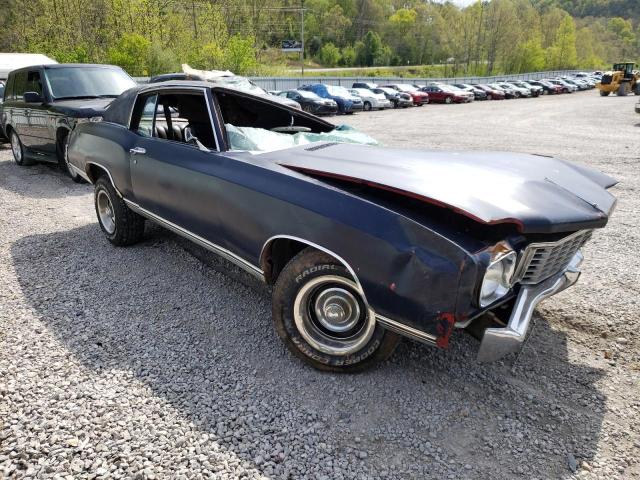 1H57J2B629931 - 1972 CHEVROLET MONTECARLO BLUE photo 4