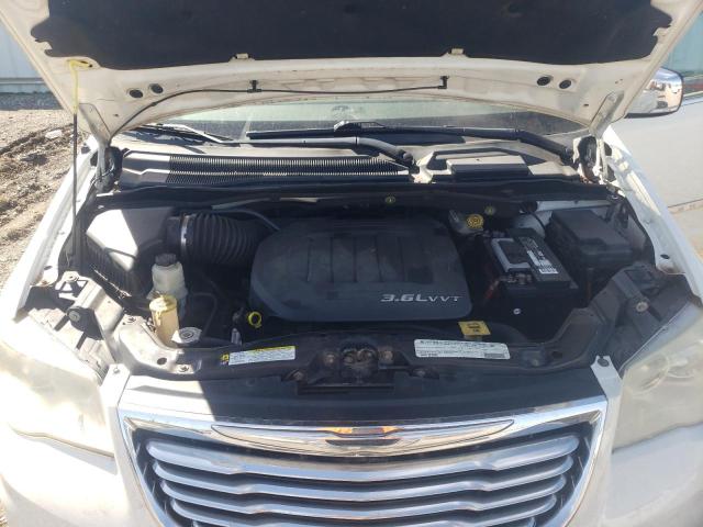 2A4RR8DG8BR764247 - 2011 CHRYSLER TOWN & COU TOURING L WHITE photo 12