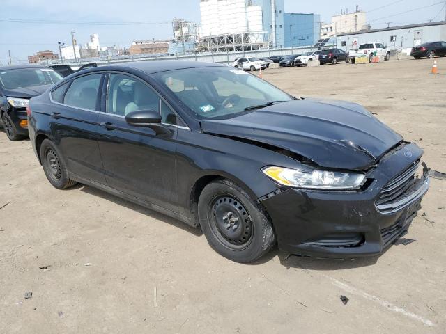 3FA6P0G75ER380961 - 2014 FORD FUSION S BLACK photo 4