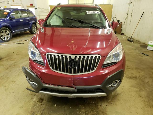 KL4CJFSB6FB042532 - 2015 BUICK ENCORE CONVENIENCE 红色 照片 5