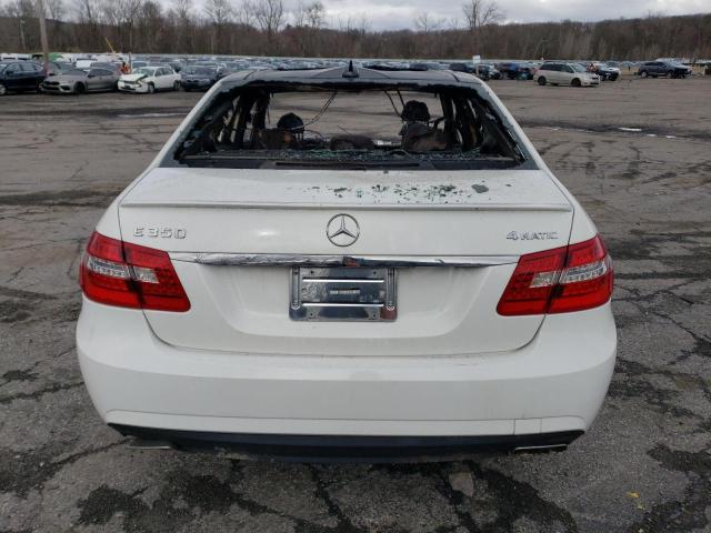 WDDHF8JB7DA686382 - 2013 MERCEDES-BENZ E 350 4MATIC WHITE photo 6