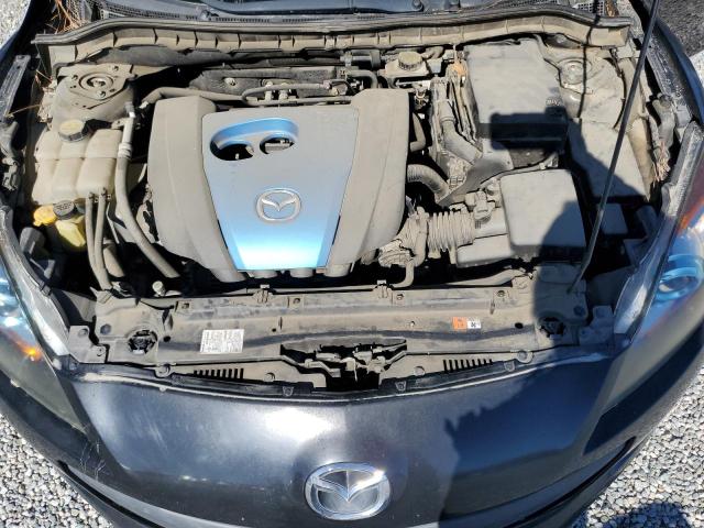 JM1BL1V82C1544941 - 2012 MAZDA 3 I BLACK photo 11