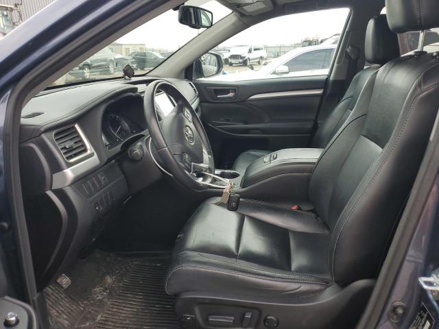 5TDJKRFH4GS506213 - 2016 TOYOTA HIGHLANDER XLE 蓝色 照片 7