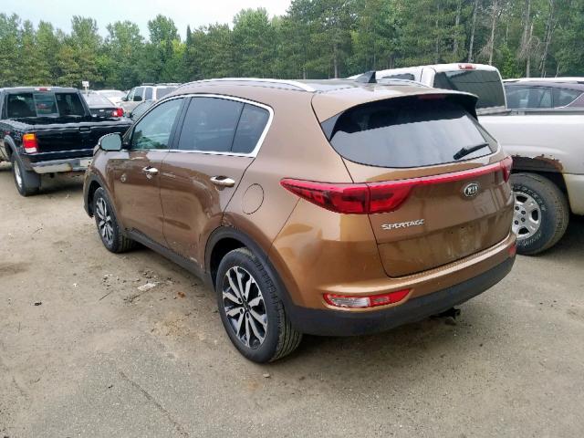 KNDPNCAC3H7235456 - 2017 KIA SPORTAGE EX  photo 3