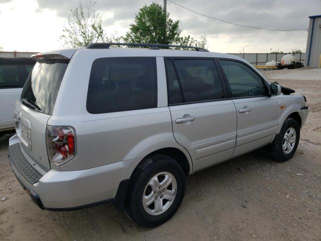 5FNYF28238B009033 - 2008 HONDA PILOT VP SILVER photo 3