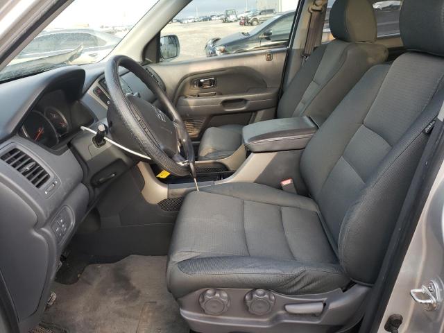 5FNYF28238B009033 - 2008 HONDA PILOT VP SILVER photo 7