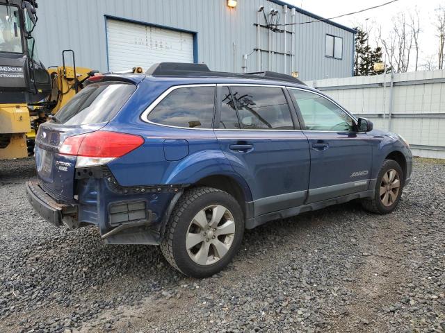 4S4BRBCC1A1320774 - 2010 SUBARU OUTBACK 2.5I PREMIUM BLUE photo 3