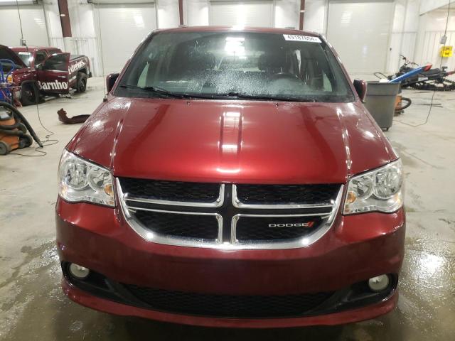 2C4RDGCG8KR774597 - 2019 DODGE GRAND CARA SXT MAROON photo 5