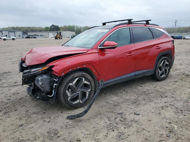 5NMJE3AE7NH094550 - 2022 HYUNDAI TUCSON LIMITED RED photo 1