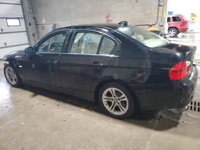 WBAVC93578K037570 - 2008 BMW 328 XI BLACK photo 2