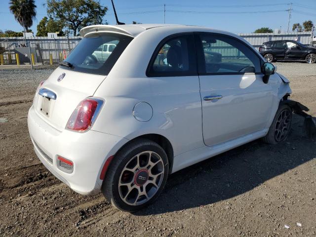 3C3CFFBR0FT576195 - 2015 FIAT 500 SPORT WHITE photo 3