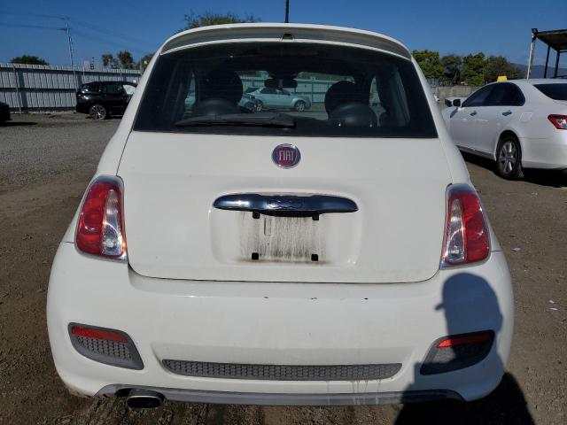 3C3CFFBR0FT576195 - 2015 FIAT 500 SPORT WHITE photo 6