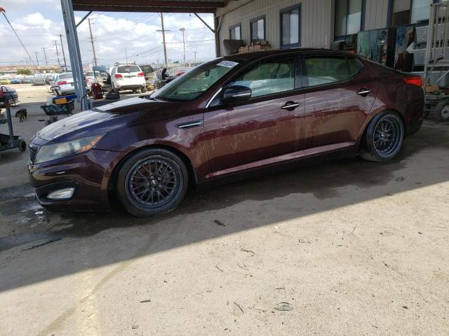 5XXGM4A74DG132737 - 2013 KIA OPTIMA LX BURGUNDY photo 1