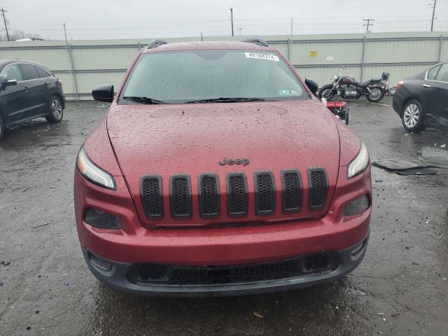 1C4PJLAB3HW561525 - 2017 JEEP CHEROKEE SPORT RED photo 5