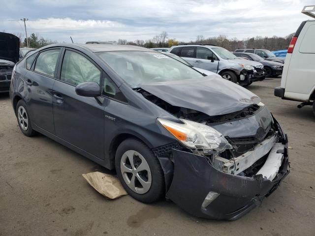 JTDKN3DU2E1757945 - 2014 TOYOTA PRIUS CHARCOAL photo 4