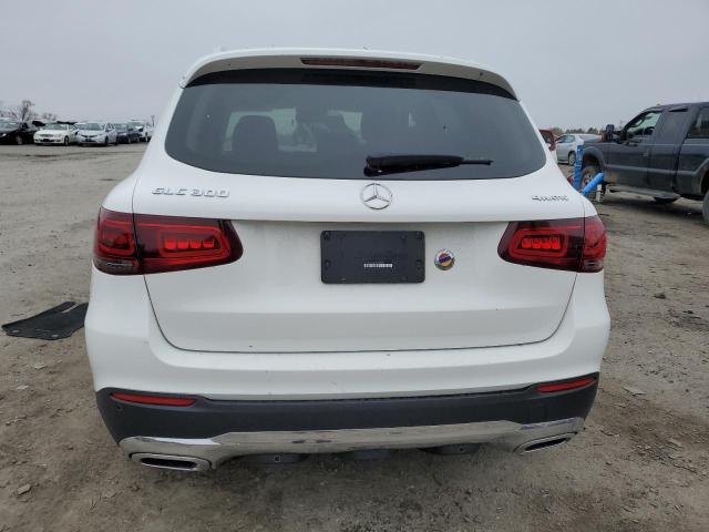 W1N0G8EB6MV315357 - 2021 MERCEDES-BENZ GLC 300 4MATIC WHITE photo 6