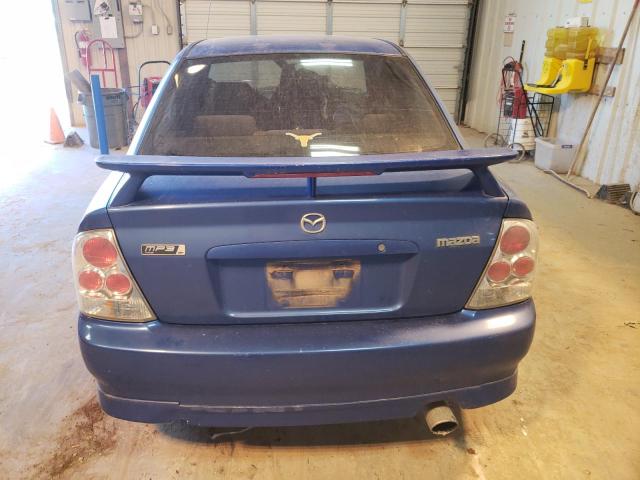 JM1BJ227210437026 - 2001 MAZDA PROTEGE MP3 BLUE photo 6