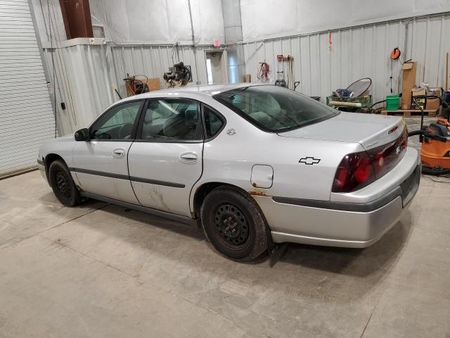 2G1WF52E019138684 - 2001 CHEVROLET IMPALA SILVER photo 2